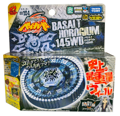 TAKARA TOMY Basalt Horogium / Twisted Tempo 145WD Metal Masters Beyblade BB-104-Spinning Tops-Tomy